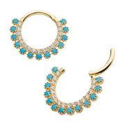 Turquoise & Stones Clicker