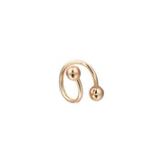 Spiral Gold Hoop