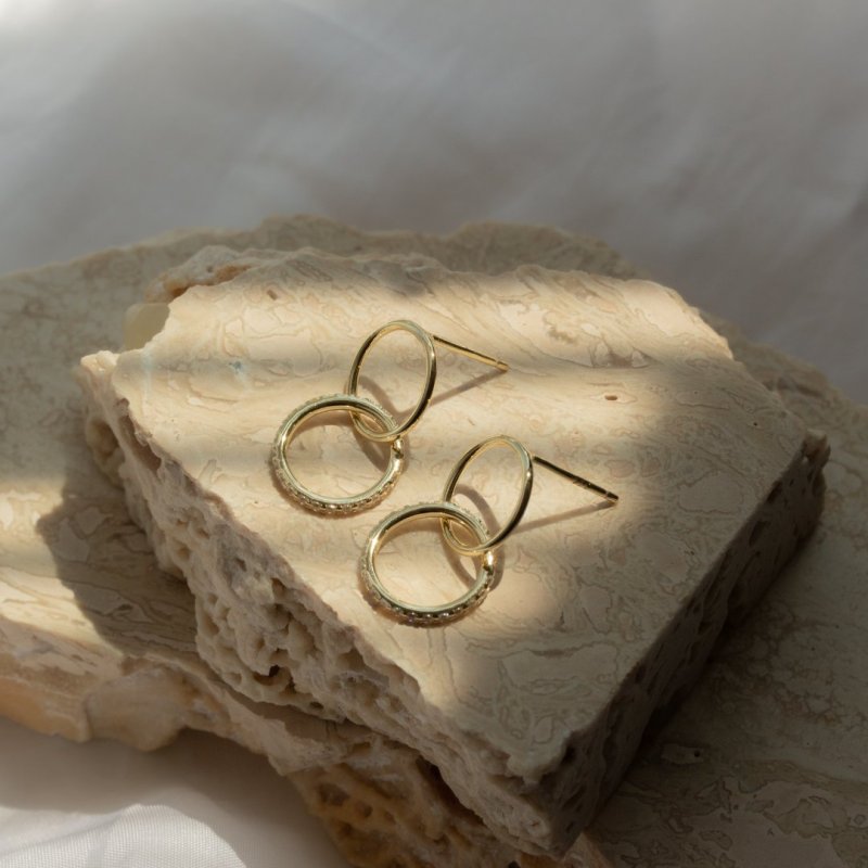 Round Links Earrings