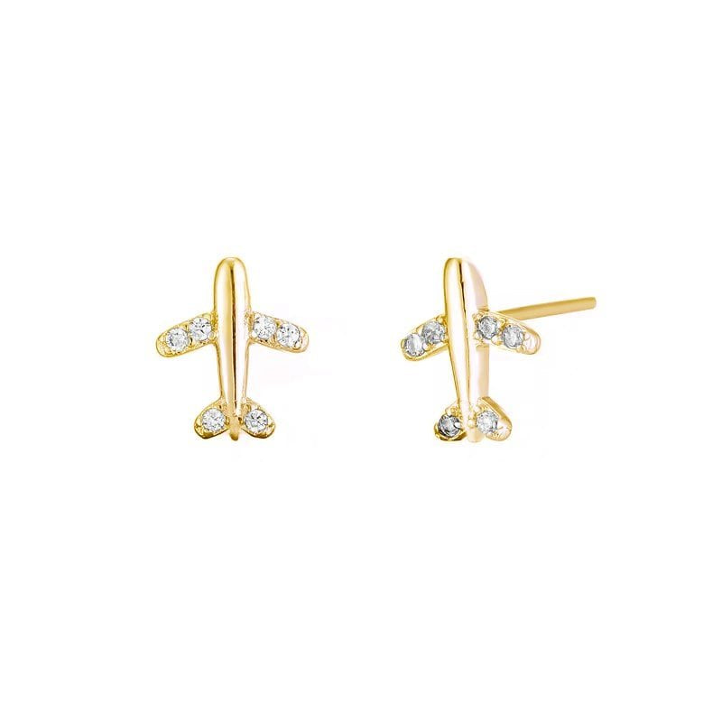 Airplane Earrings