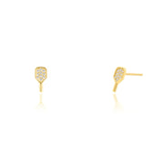 Pavé Pickleball Earrings