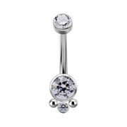 Néva Titanium Curved Barbell