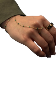Clio Finger Bracelet