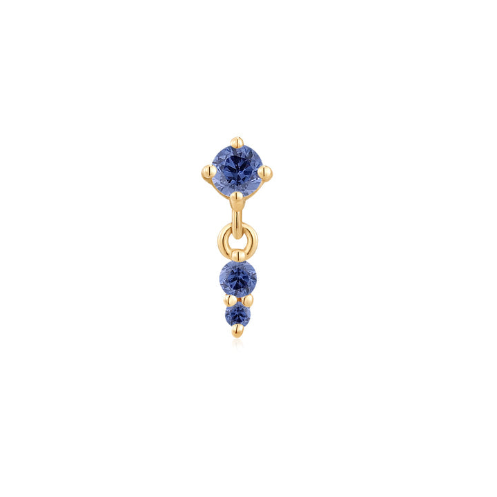 High Noon Blue Threadless Pin