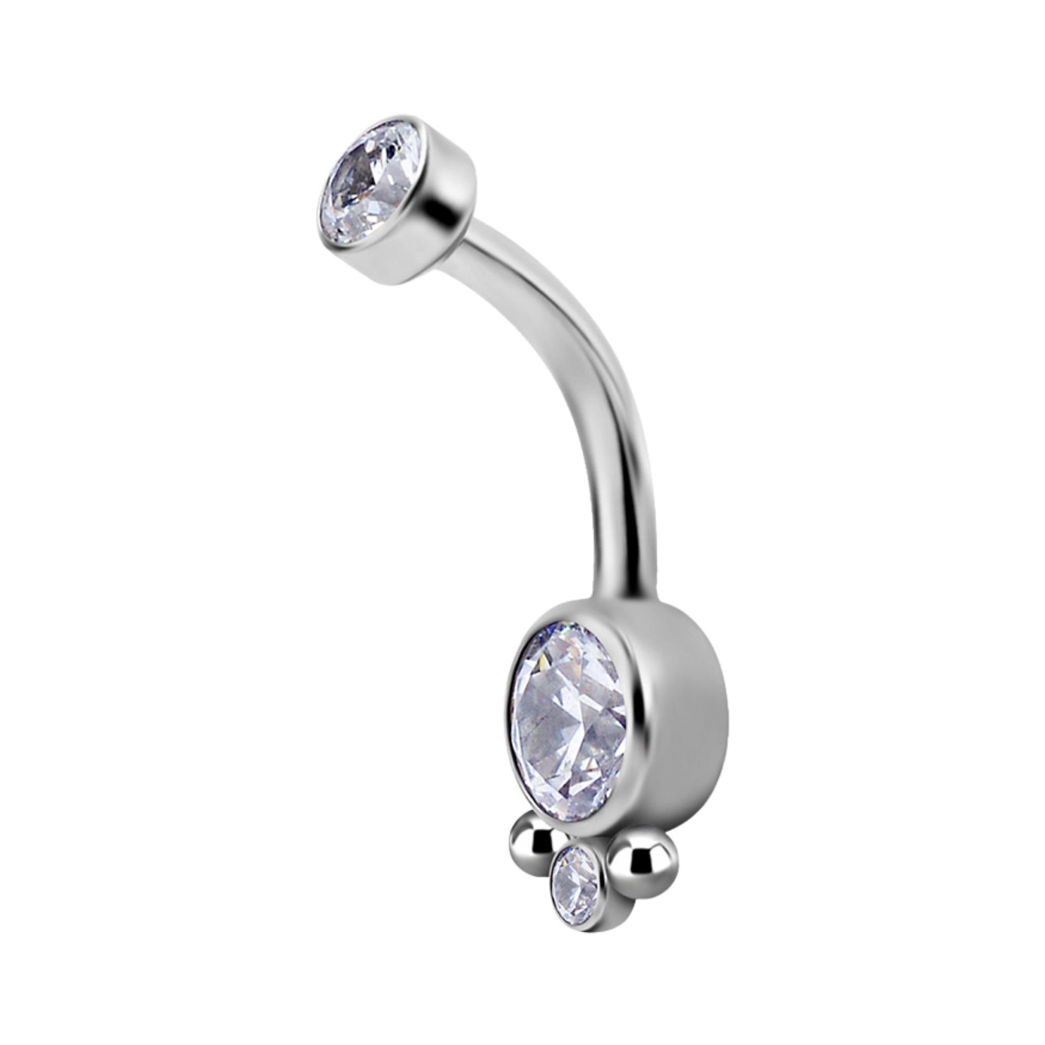 Néva Titanium Curved Barbell