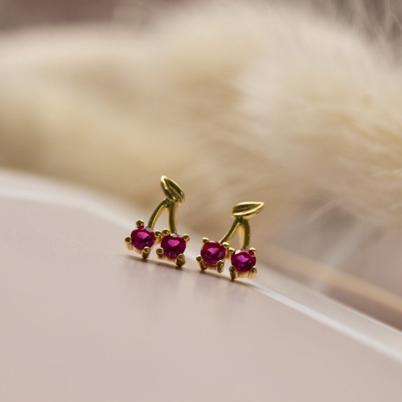 Cherries Earrings