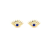 Evil Eye with Lashes Earring