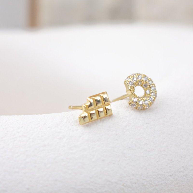 Doughnut & Chocolate Earrings
