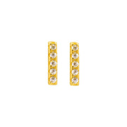 Pavé Bar Earring
