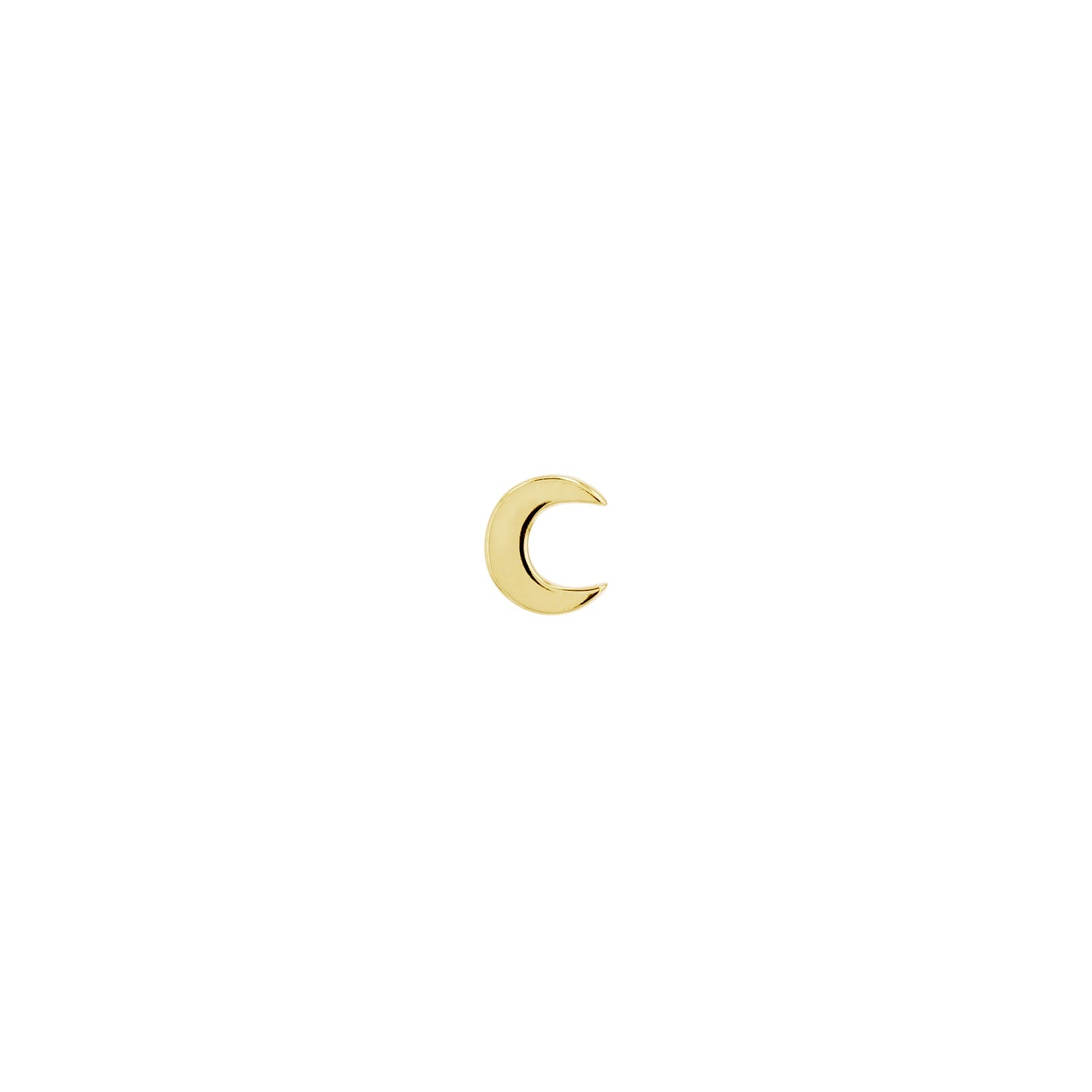 Ayla Solid Gold Threadless Pin