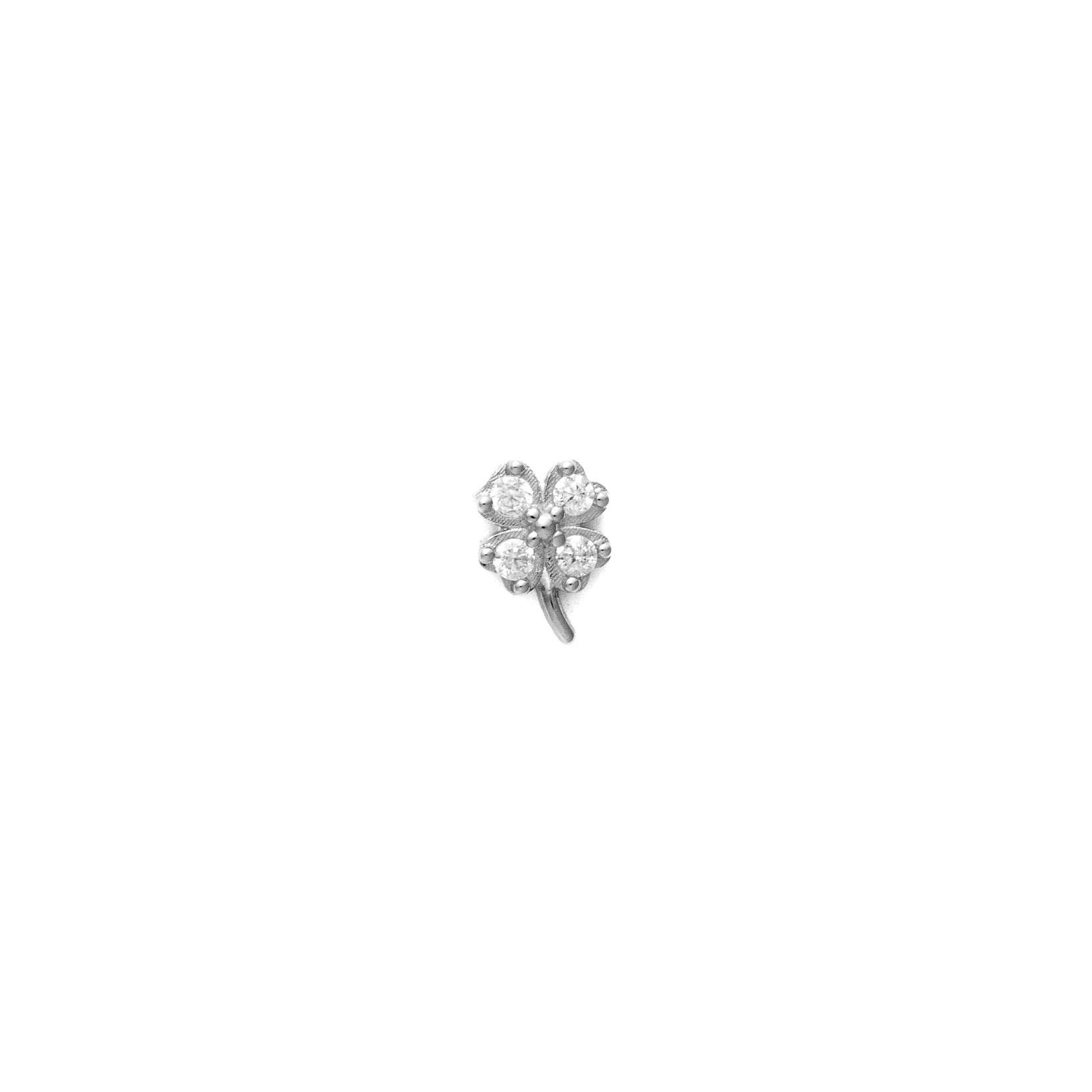 Clover Stones Threadless Pin