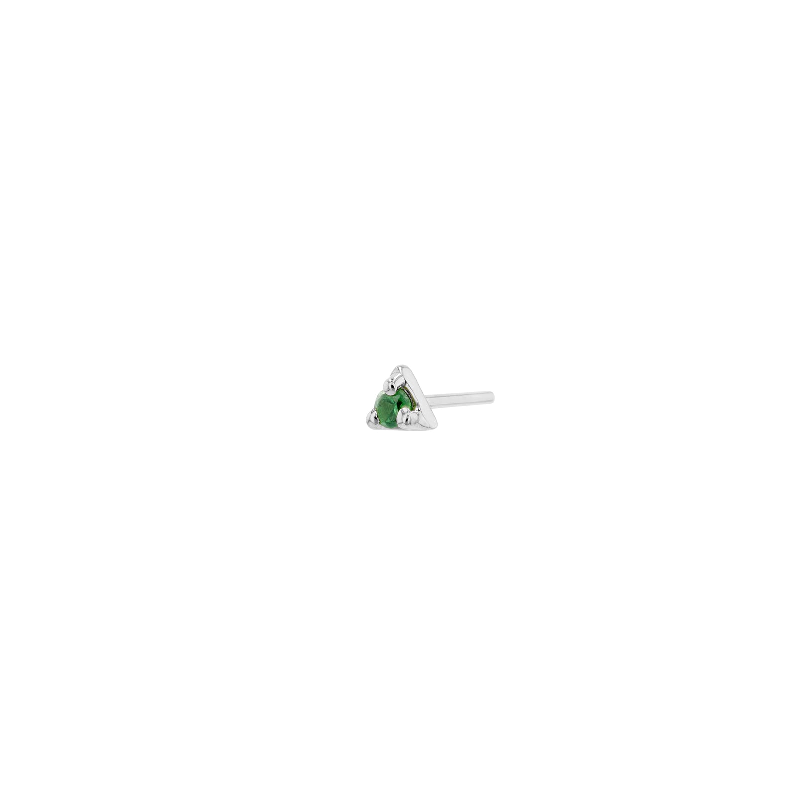 Illuminati Tsavorite Threadless Pin