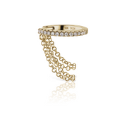 Diamond Eternity with Two Chains Hoop