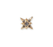 Pave Shining Star Threaded Stud