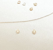 Smiley Face Charm & Link