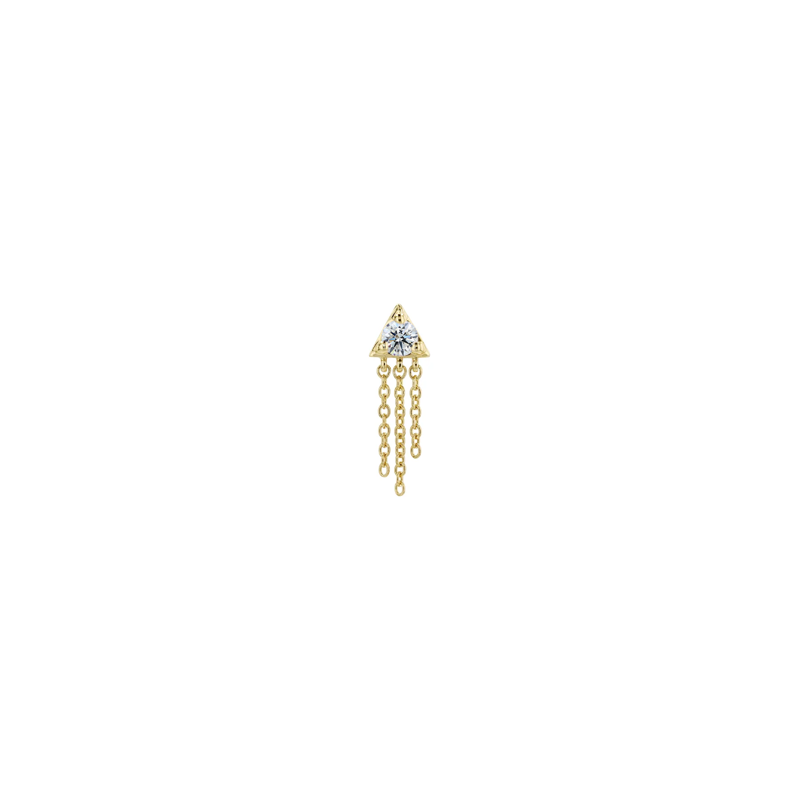 Veronika Diamond Threadless Pin