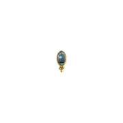 Lex - Oval Abalone Threadless Pin