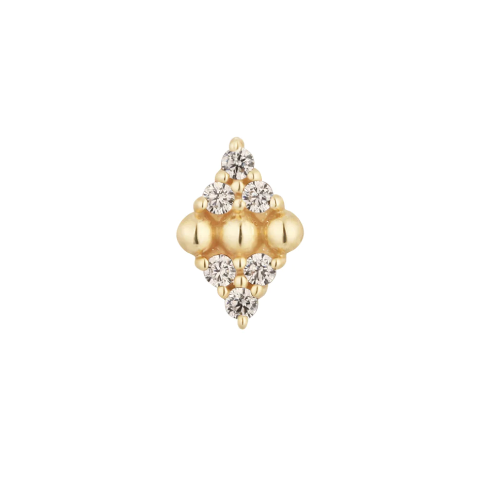 Lustre Threadless Pin