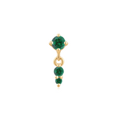 High Noon Green Threadless Pin