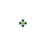 Crux Green Threadless Pin