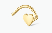 Plain Heart Nostril Screw
