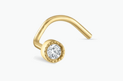 Diamond Scalloped Nostril Screw