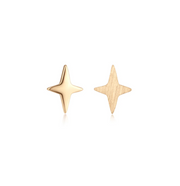 4 Point Star Threadless Pin