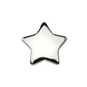Star Titanium Threadless Pin
