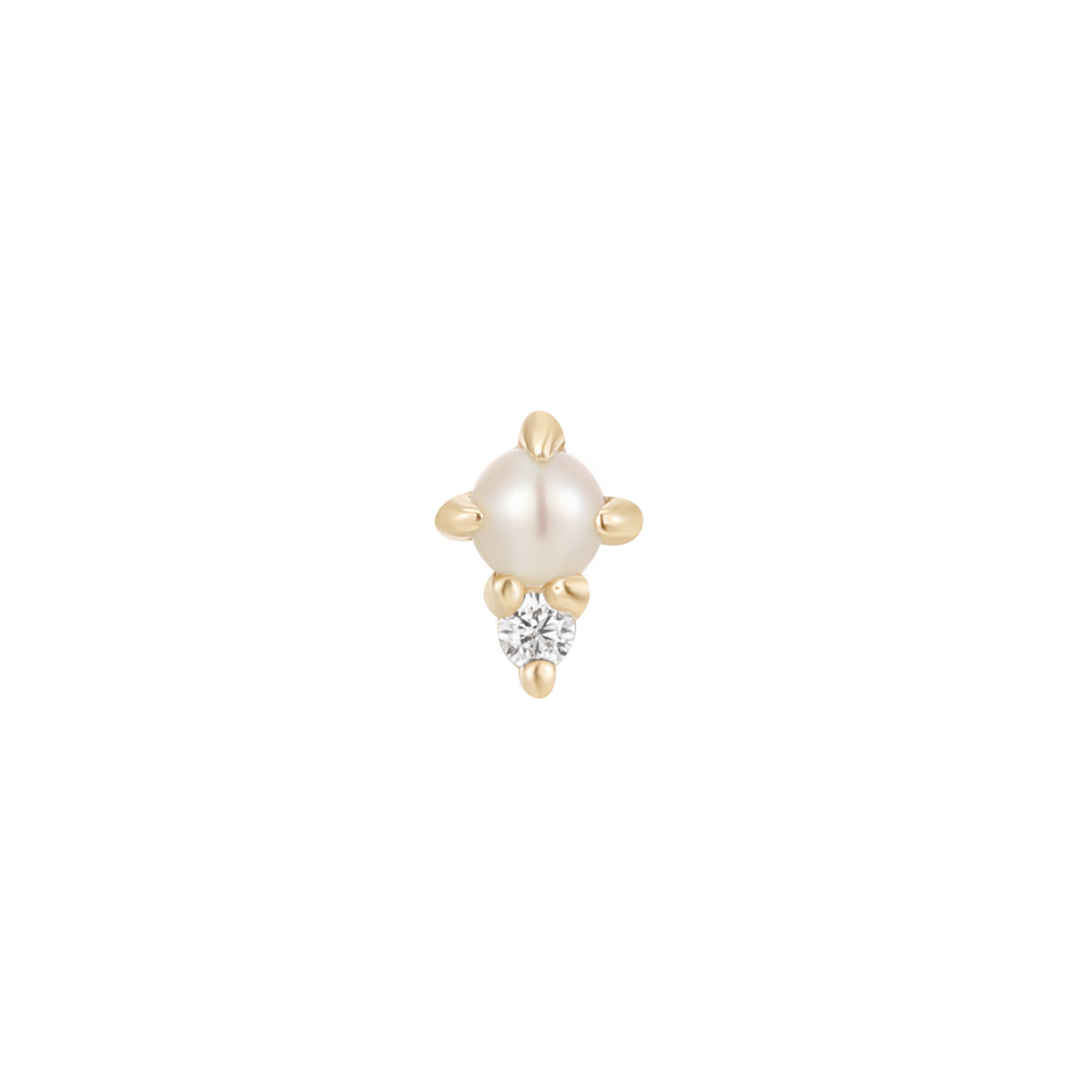 The Light Pearl Threadless Pin