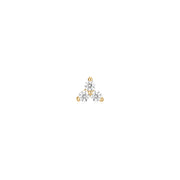 Tiny Trinity Threadless Pin