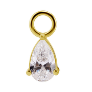 Lumière Gold Drop Charm