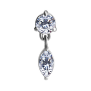 Marise Drop THREADLESS PIN