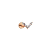 V Baguette Threaded Stud