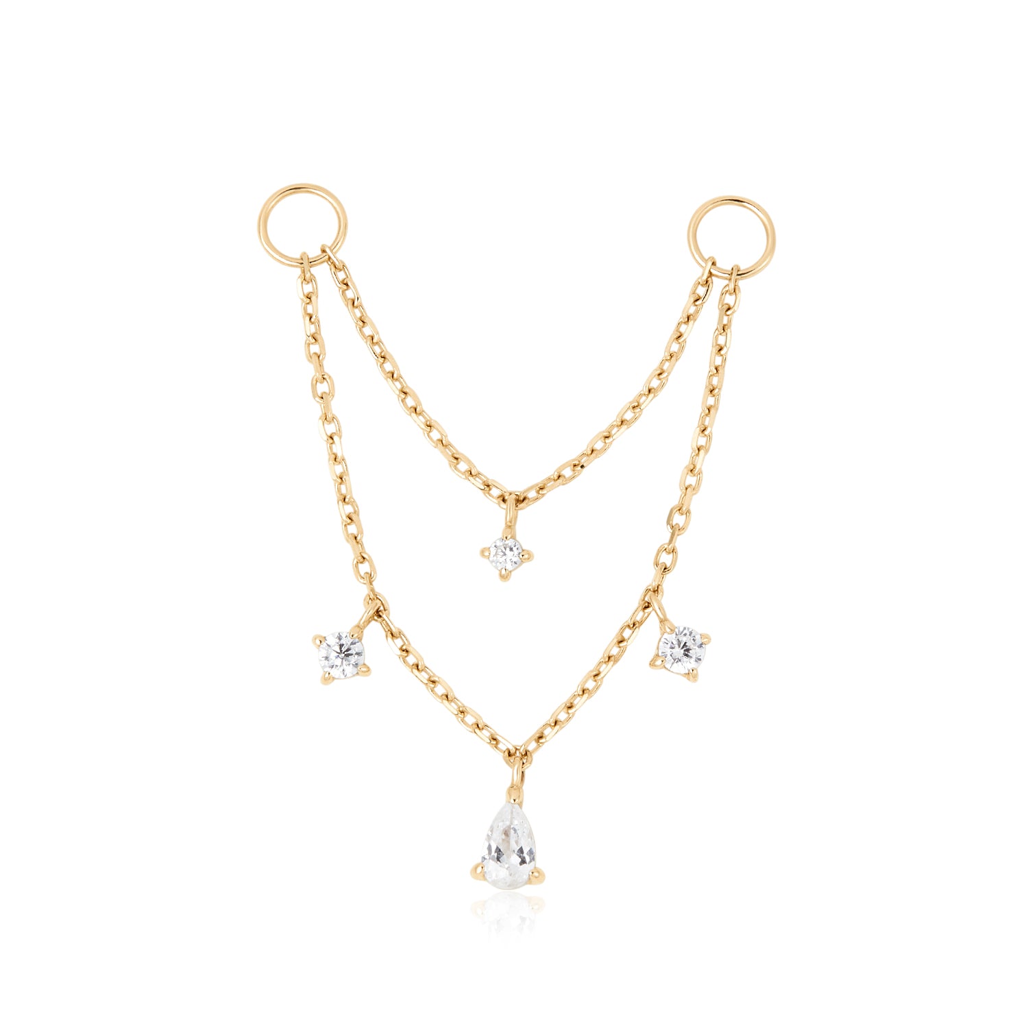 Serelune Diamond Gold Chain