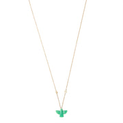 Baby Chrysoprase Thunderbird Necklace