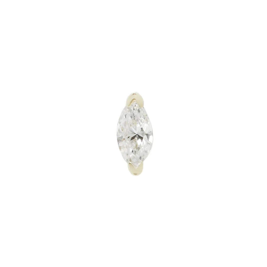 Zuri Marquise Swarovski Threadless Pin