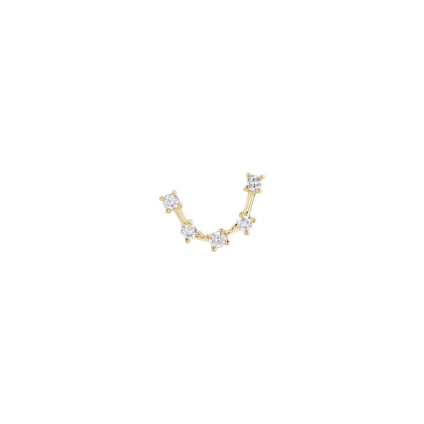 Zodiac Aquarius Threadless Pin