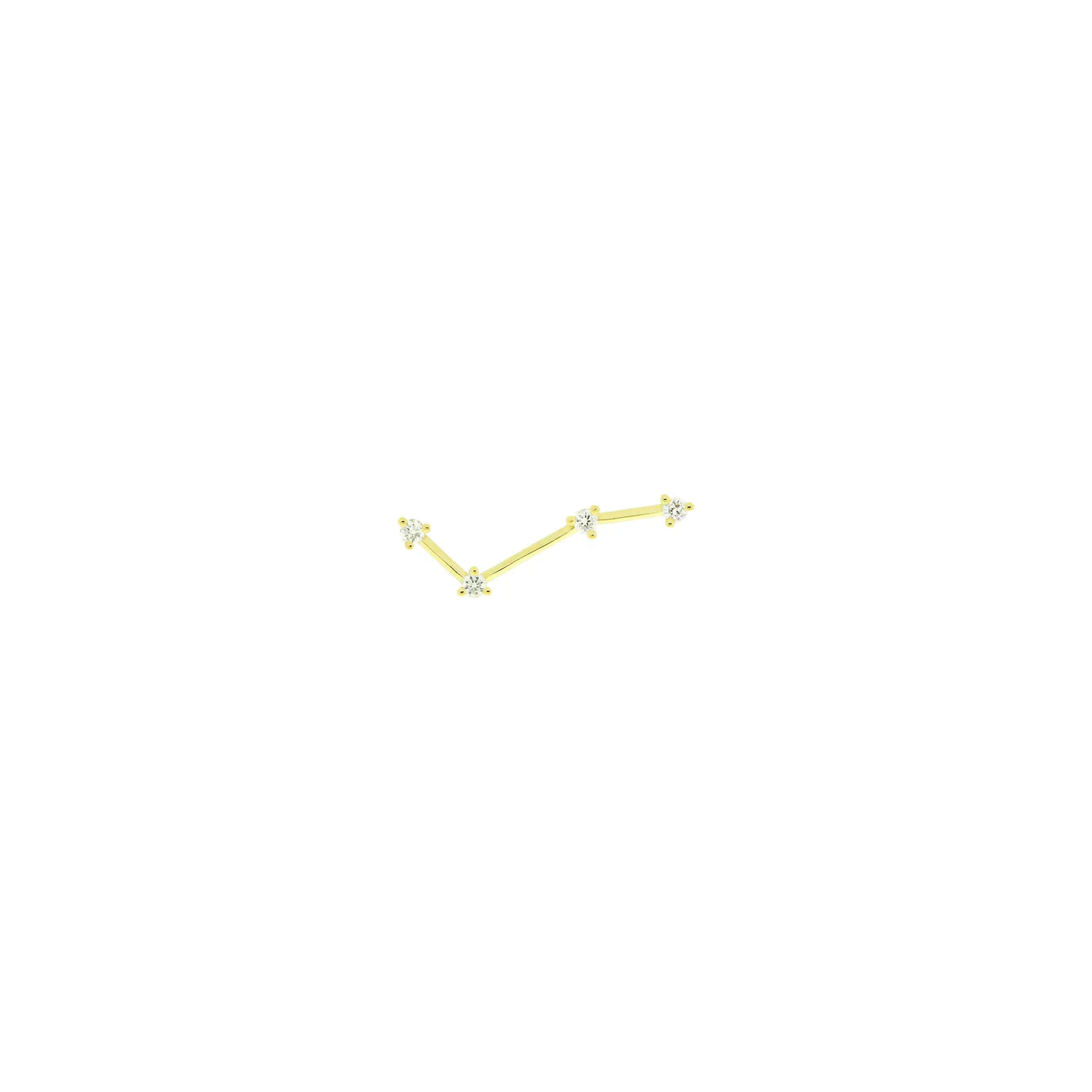 Astera 4 Diamond Threadless Pin