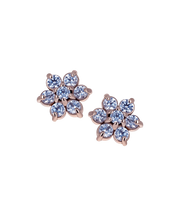 Flower Gold Threadless Pin