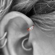 Forward Helix Piercing