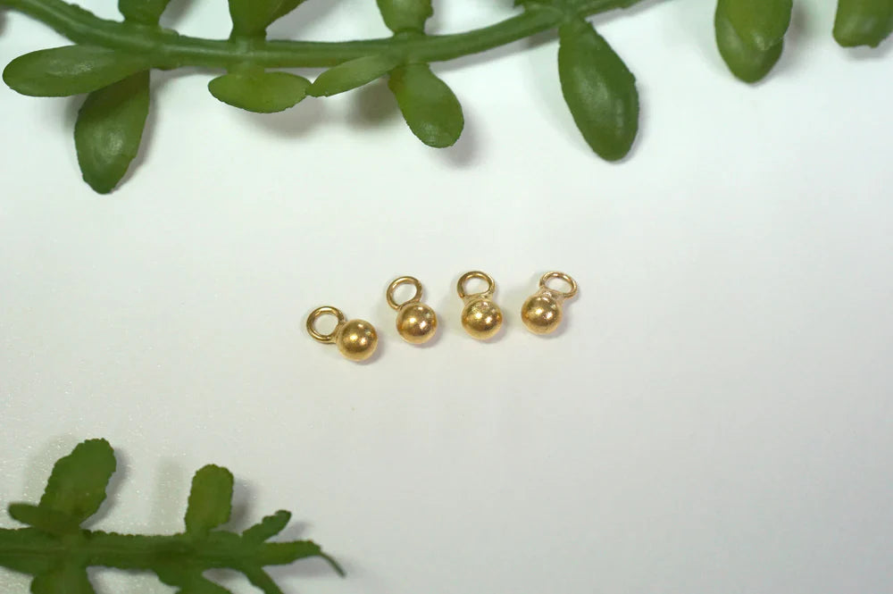 Gold Ball Charm