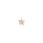 Star Stone Threadless Pin