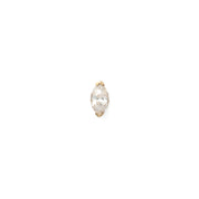 Marquise Stone Threadless Pin