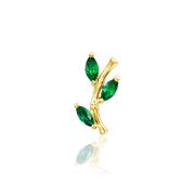 Bamboo Blossom Threadless Pin