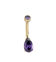 Pear Navel Curved Barbell