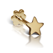 Plain Star Threaded Stud