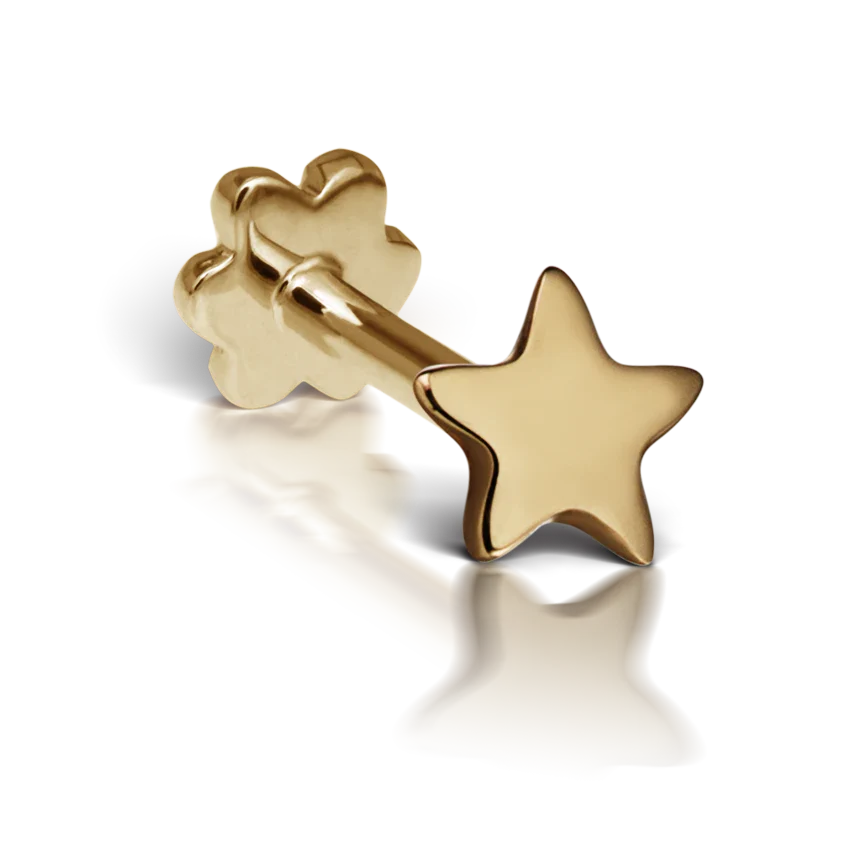 Plain Star Threaded Stud
