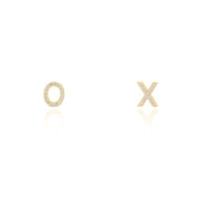 Pavé XO Earrings