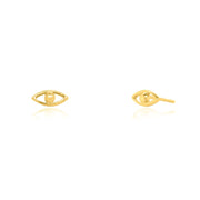 Plain Evil Eye Earrings