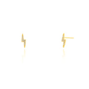 Pavé Lightning Bolt Earring